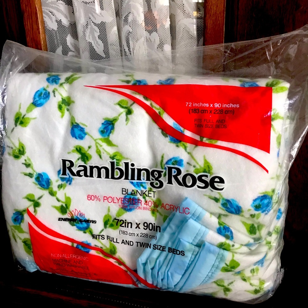 Throw blanket new in bag